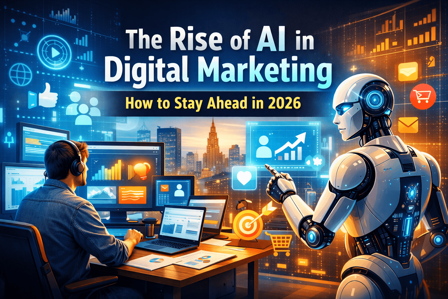 The Rise of AI in Digital Marketing: How to Stay Ahead in 2026 - CosmoDigi